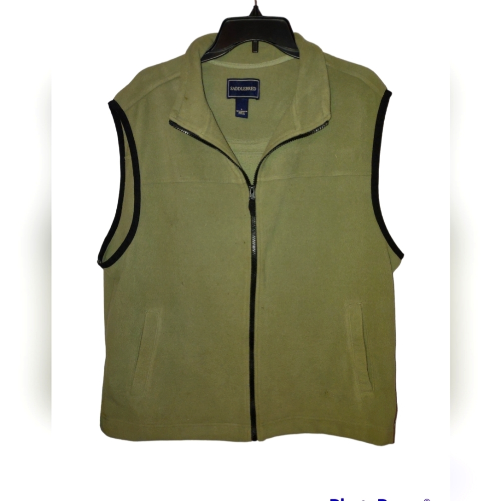 Saddlebred Men's Fleece Vest Size L